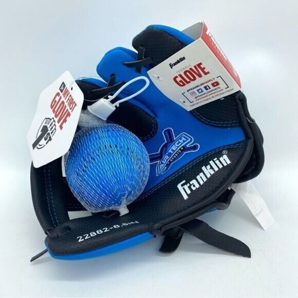 Franklin Air Tech Adapt T Ball Glove and Ball Set New - Picture 9 of 9